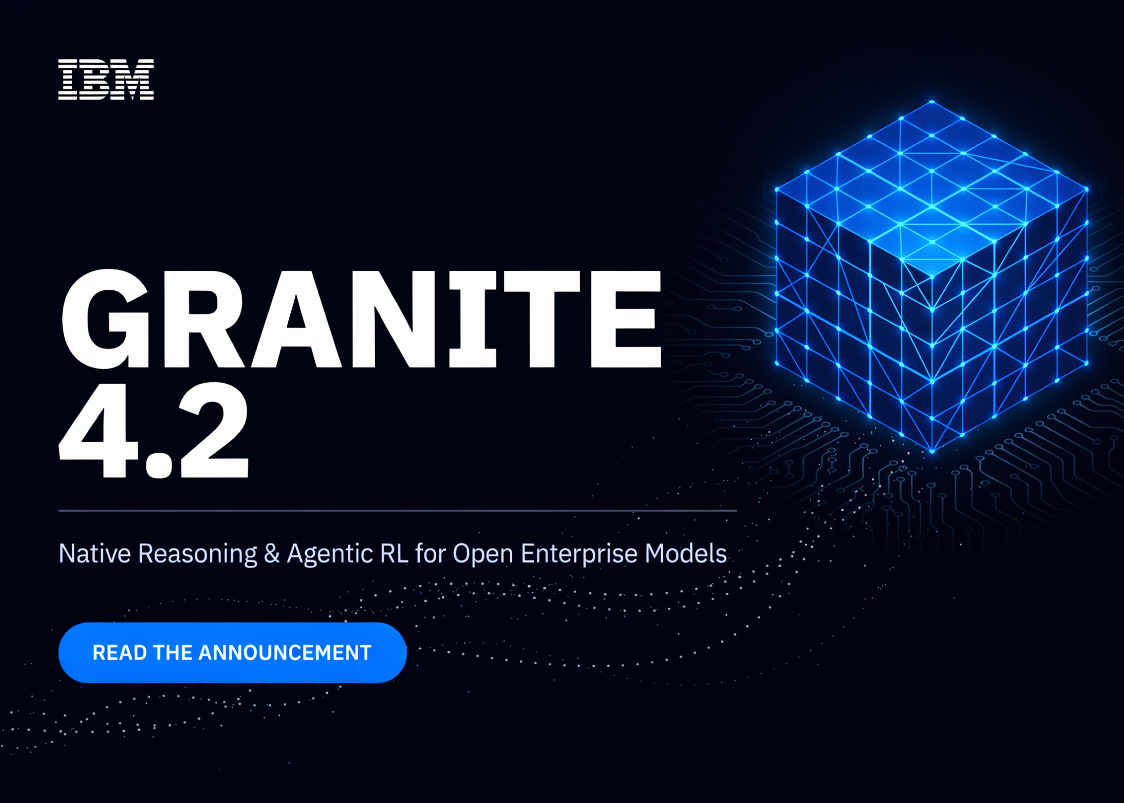 商用OKの神オープンAI「IBM Granite 4.2」登場！ネイティブ思考と自動エージェントで業務効率が激変