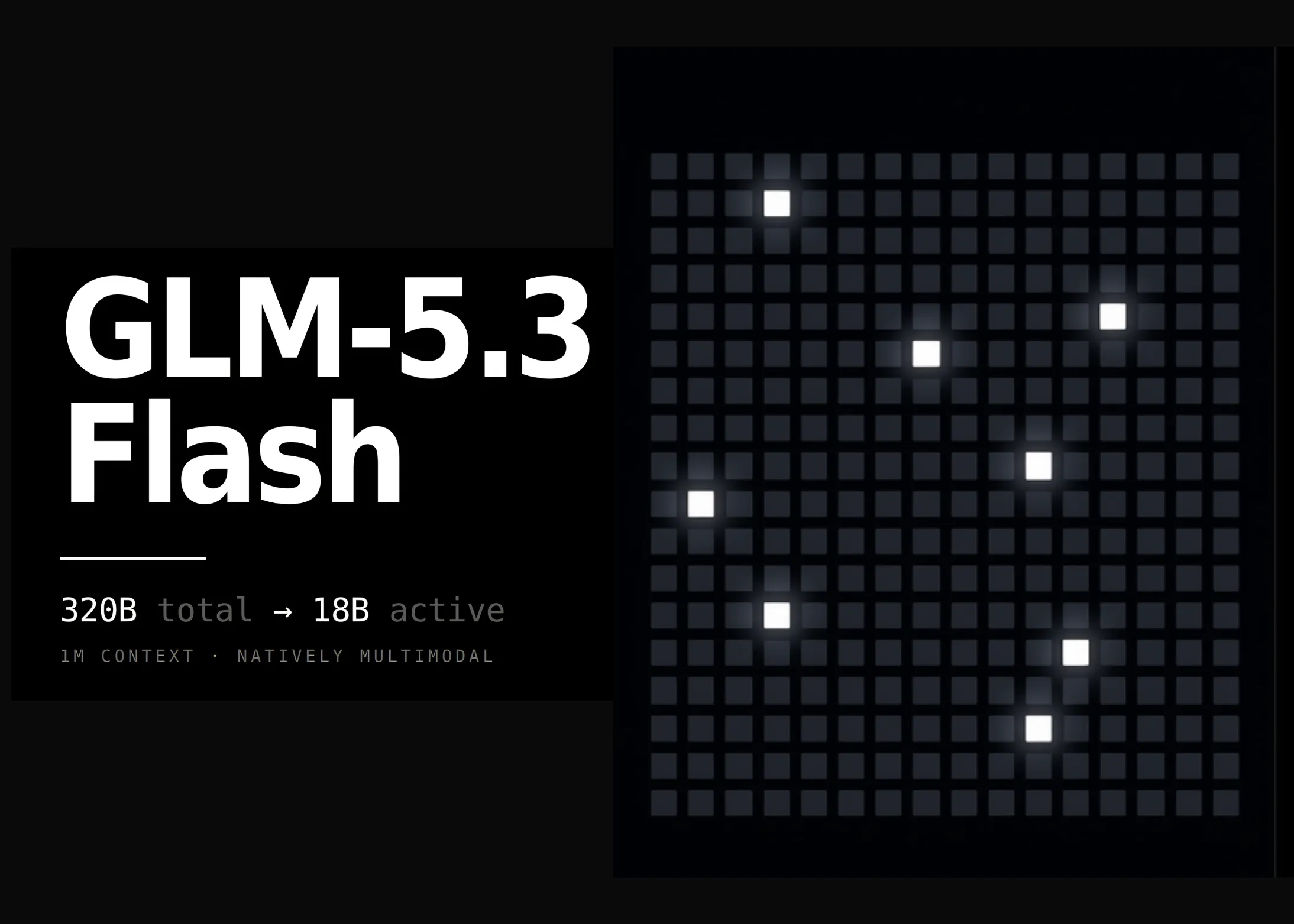 1Mトークン長文対応！GLM-5.3-Flash登場：超高速マルチモーダルMoEの衝撃と実務活用法
